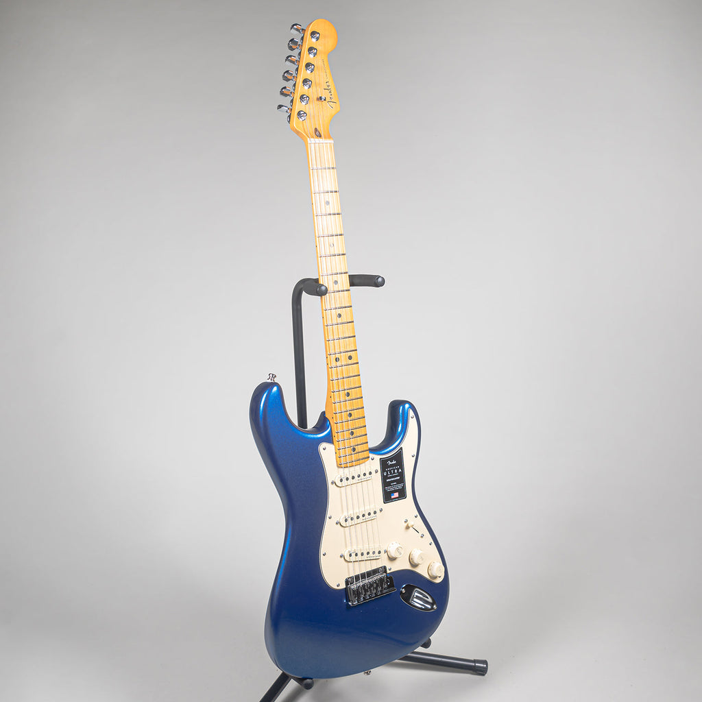 Fender American Ultra Stratocaster Electric Guitar - Cobra Blue-Fender-Infinite Music