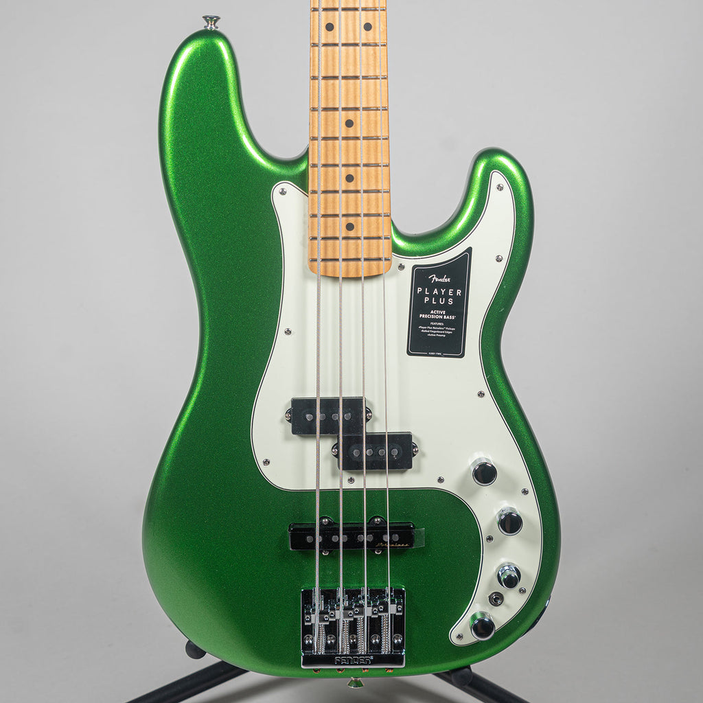 Fender Player Plus Precision Bass Guitar - Cosmic Jade-Fender-Infinite Music