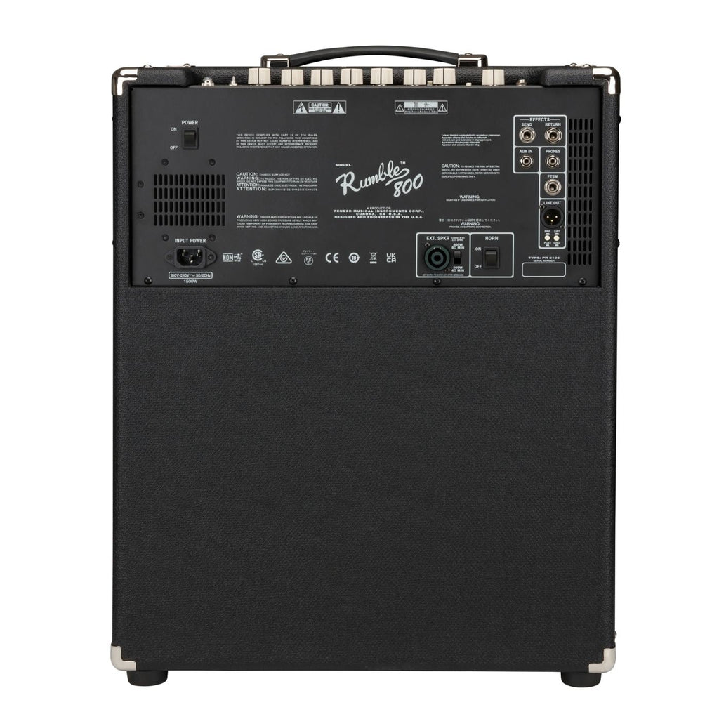 Fender Rumble 800 Combo Bass Amplifier-Fender-Infinite Music