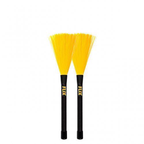 Flix Classic Extra Light Brushes - Yellow-Flix-Infinite Music