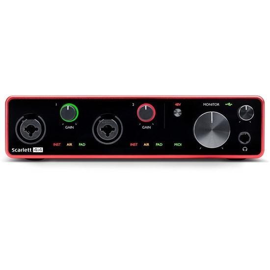 Focusrite Scarlett 4i4 Gen 3 4-in/4-out USB Audio Interface-Focusrite-Infinite Music