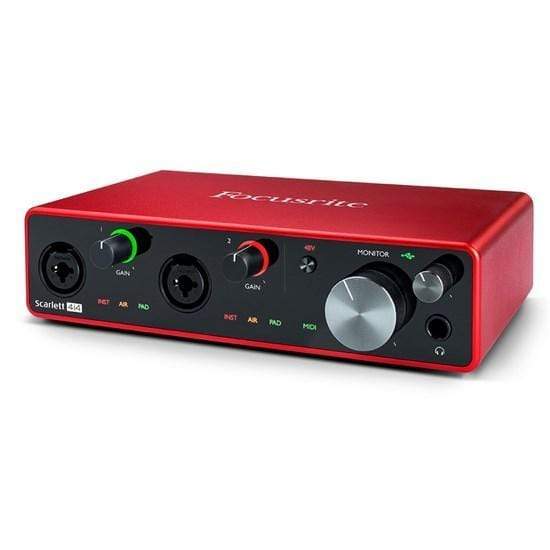 Focusrite Scarlett 4i4 Gen 3 4-in/4-out USB Audio Interface-Focusrite-Infinite Music