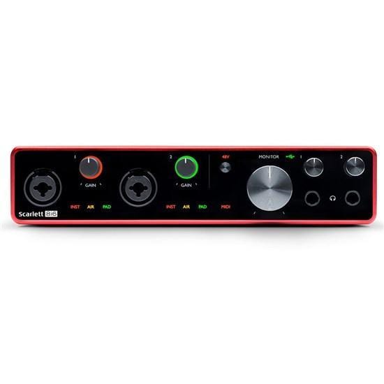 Focusrite Scarlett 8i6 Gen 3 8-in/6-out USB Audio Interface-Focusrite-Infinite Music