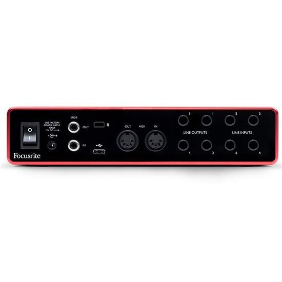 Focusrite Scarlett 8i6 Gen 3 8-in/6-out USB Audio Interface-Focusrite-Infinite Music