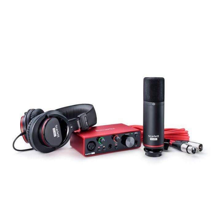 Focusrite Scarlett SOLO STUDIO Gen 3 Package W/Pro Tools First & Ableton Live Lite-Focusrite-Infinite Music