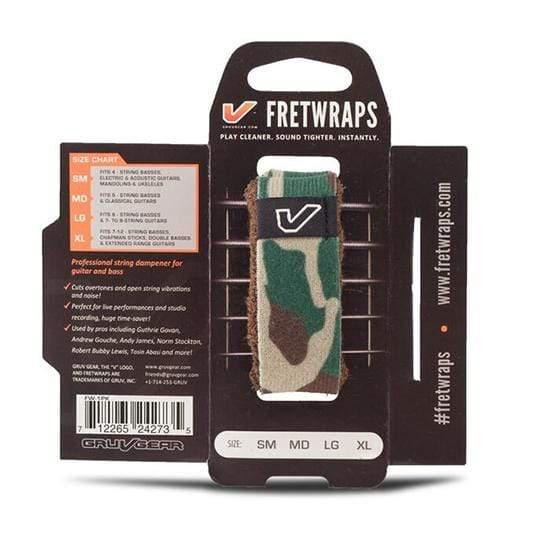 Fretwraps Guitar String Muters - Small Camouflage-Gruv Gear-Infinite Music