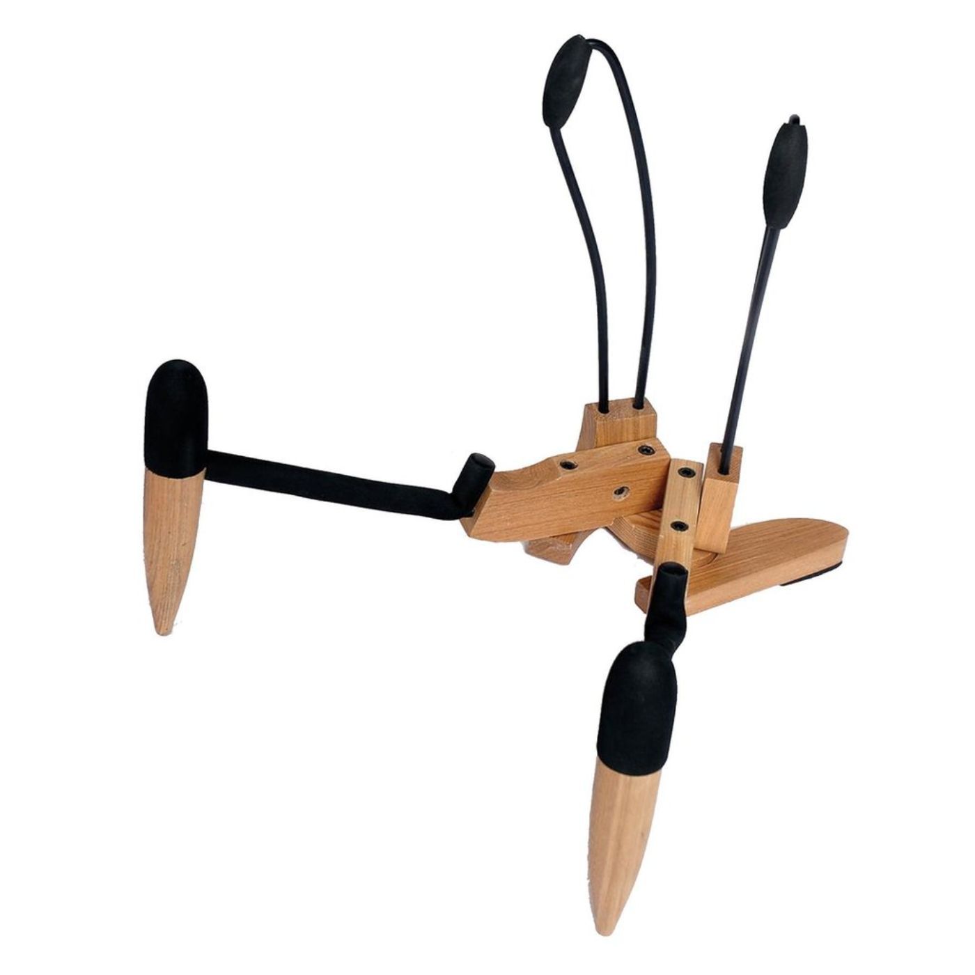 Fretz 'Woodie 1' Wooden Folding Acoustic Guitar Stand Natural-Fretz-Infinite Music