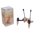 Fretz 'Woodie 4' Wooden Folding Ukulele and Violin Stand - Natural-Fretz-Infinite Music