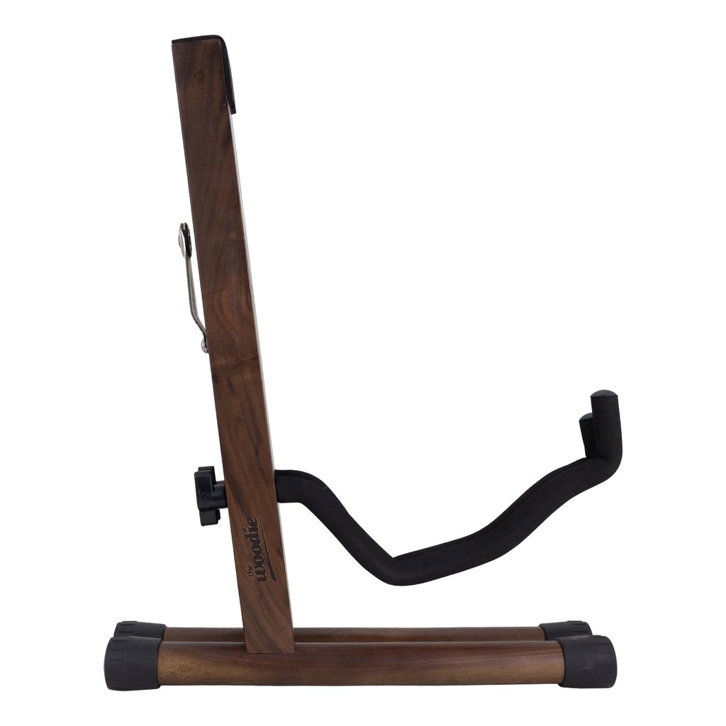 Fretz 'Woodie 5' Wooden Folding A-Frame Acoustic and Electric Guitar Stand - Walnut-Woodie-Infinite Music