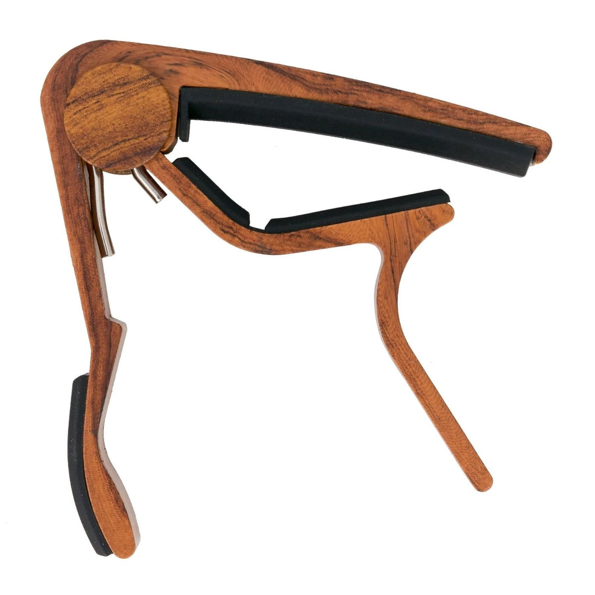 Fretz 'Woodie' Trigger-Style Acoustic Guitar Capo - Mahogany-Fretz-Infinite Music