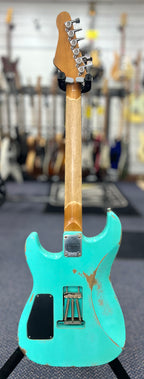 Friedman Cali HH FR - Ebony FB - Sea Foam Green Medium Aged Relic W/ Hardcase-Friedman-Infinite Music