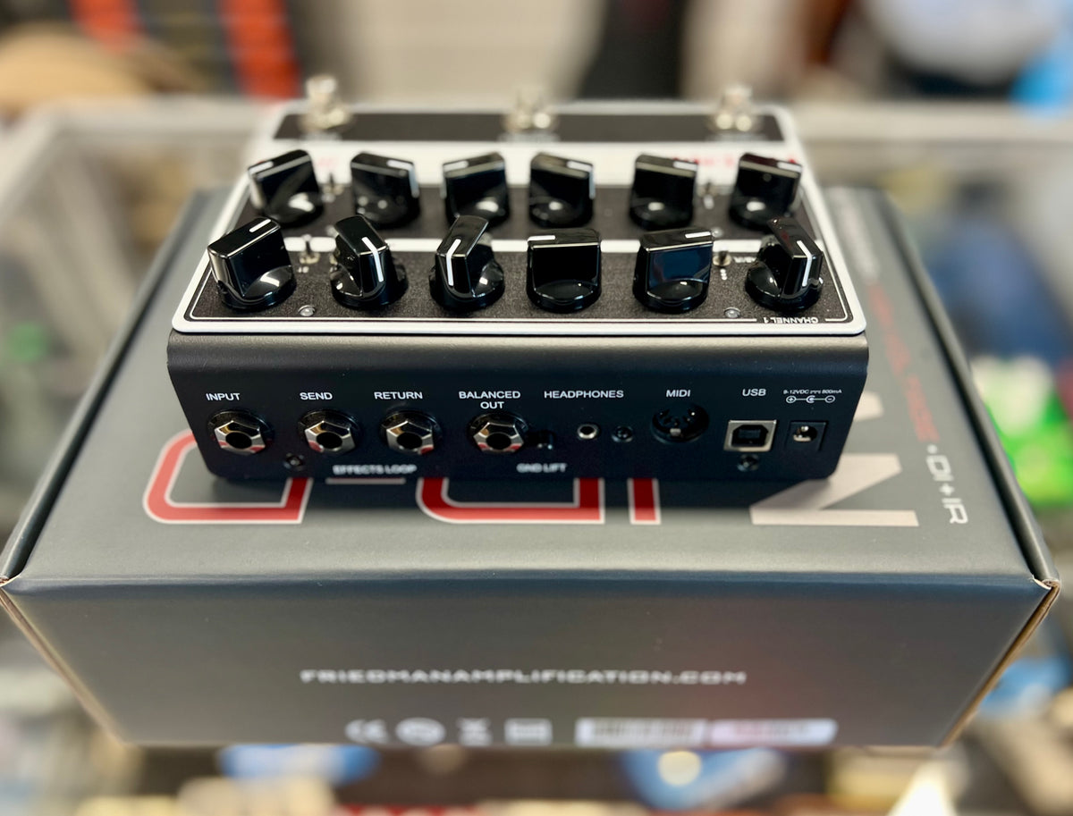 Friedman IR-D Dual-channel Tube Preamp / Pedal with Box & Accessories (Pre Owned...MINT)-Friedman-Infinite Music