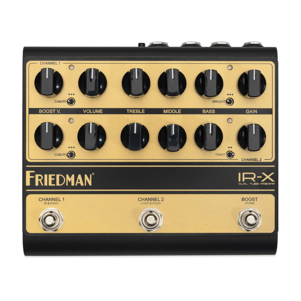 Friedman IR-X Dual Tube High Voltage Preamp Pedal-Friedman-Infinite Music