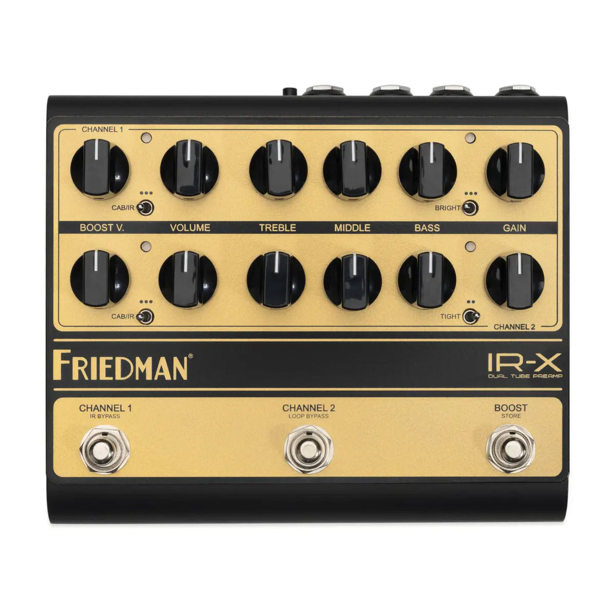 Friedman IR-X Dual Tube High Voltage Preamp Pedal-Friedman-Infinite Music