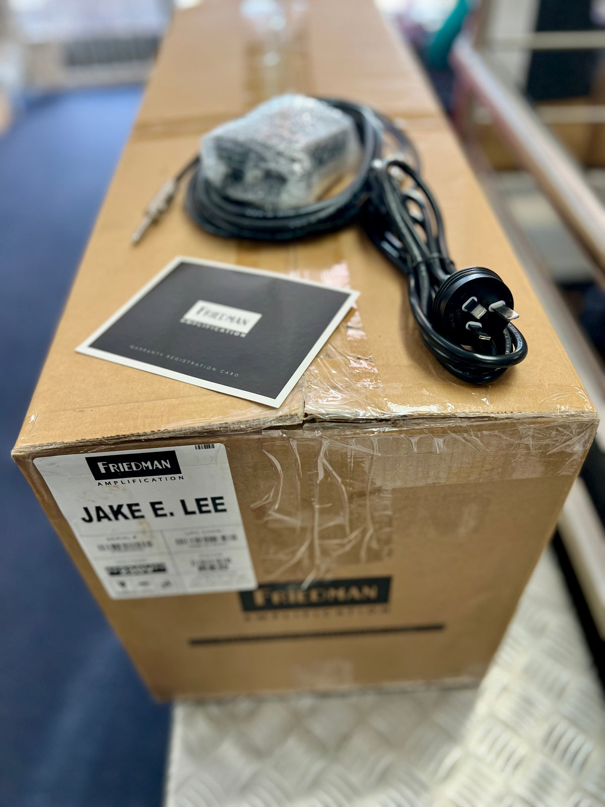 Friedman JEL-100 Jake E Lee Signature 100W Tube Head- Signed -(1 of 100 Made) Pre Owned...Mint!-Friedman-Infinite Music