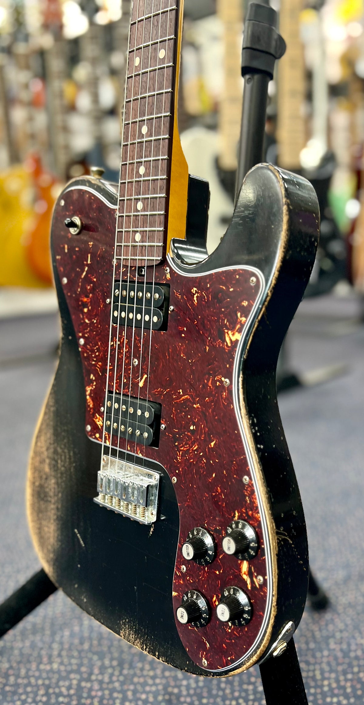 Friedman Vintage T HH - Rosewood FB - Black Nitro Medium Heavy Aged Relic-Friedman-Infinite Music