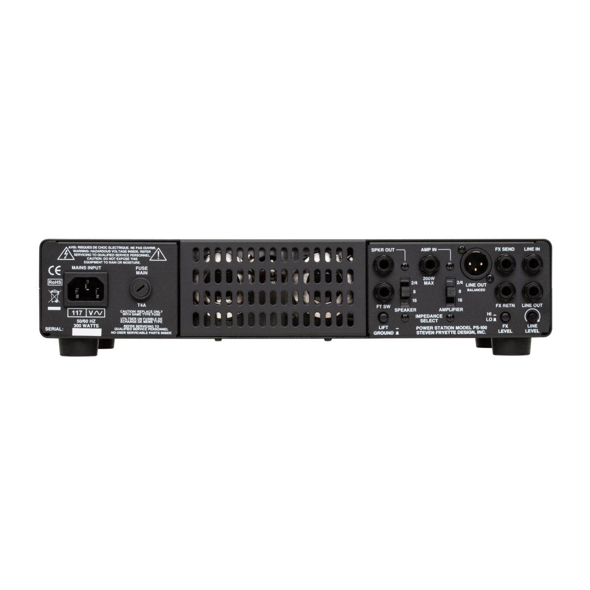 Fryette Amplification Power Station PS-100 Integrated Reactance Amplifier (PS100-240VAU)-Fryette-Infinite Music
