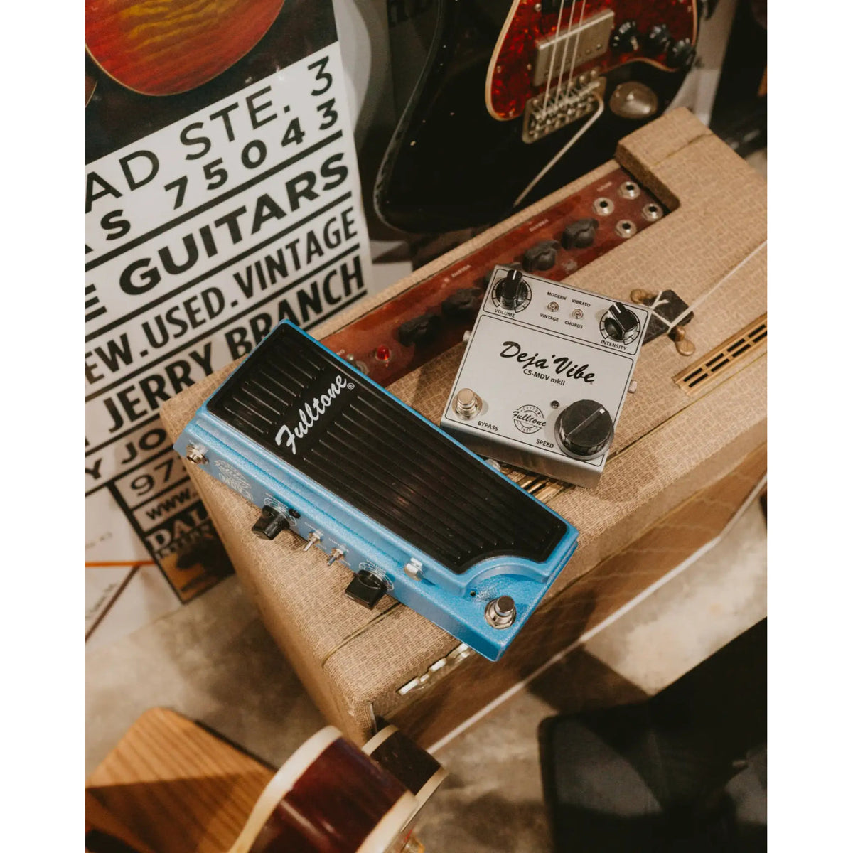 Fulltone CS MDV MKII Custom Shop Modded MINI Univibe Pedal-Fulltone-Infinite Music