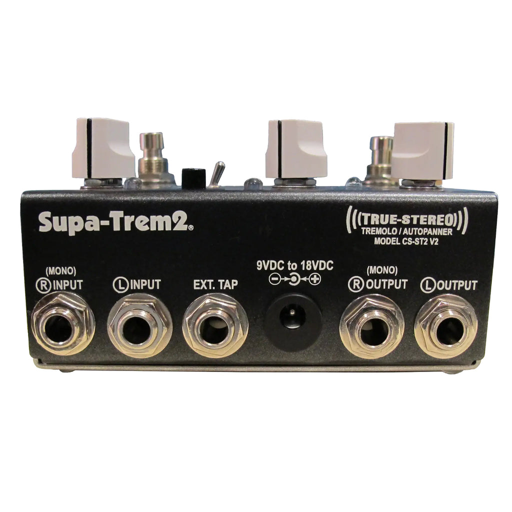 Fulltone CS ST2 Supa-Trem v2 Custom Shop Analog Stereo Pan / Tremolo Pedal-Fulltone-Infinite Music