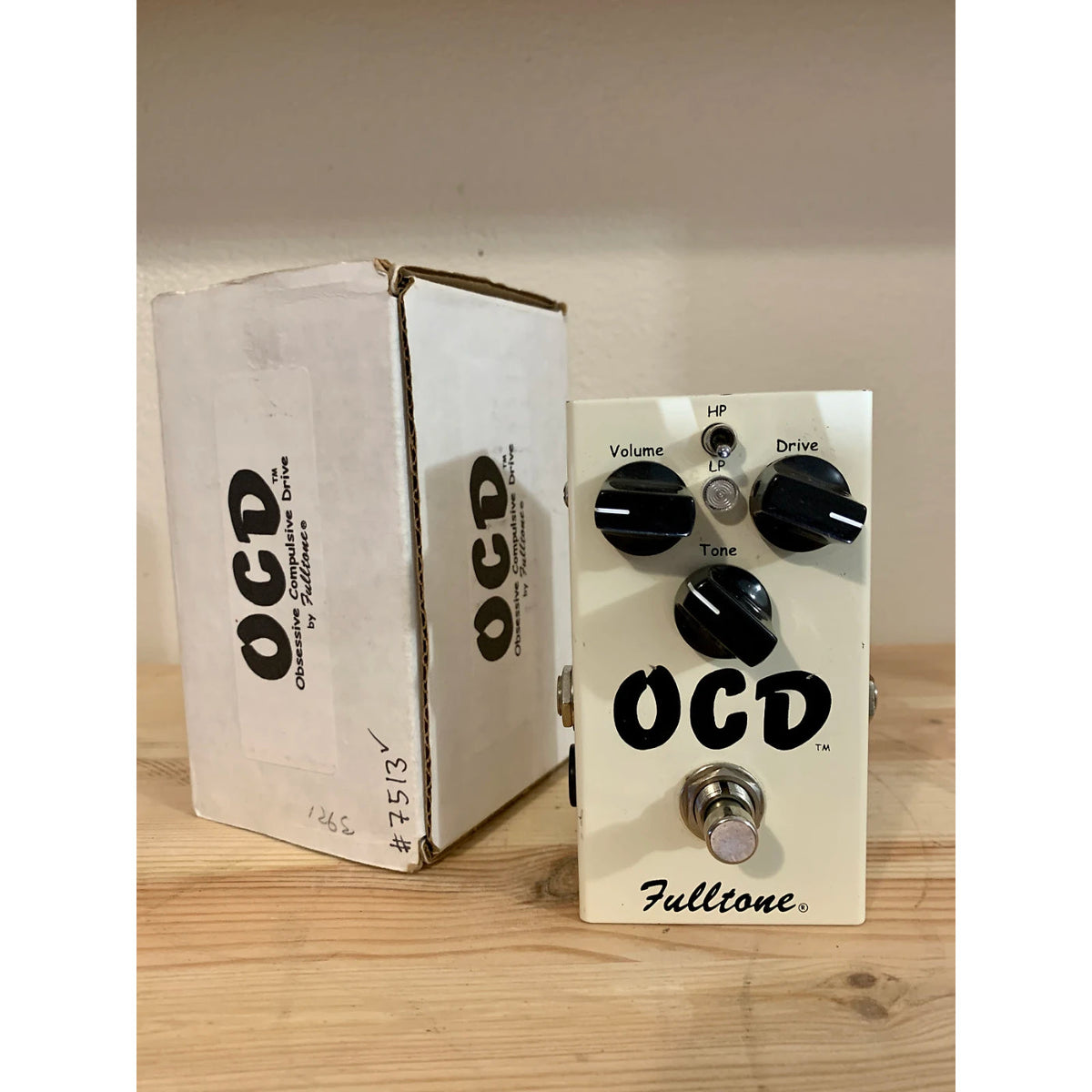 Fulltone OCD V1 Series 2 Obsessive Compulsive Drive Pedal w/Box ( Rico Built 2006) - Pre Owned-Fulltone-Infinite Music