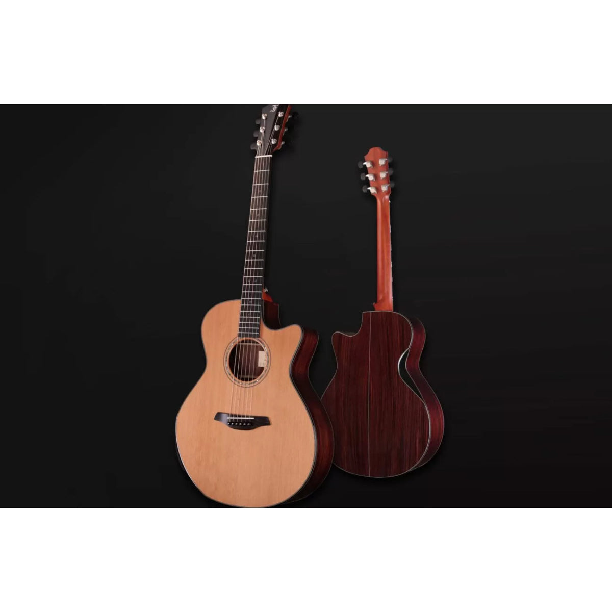 Furch Guitars YELLOW Deluxe Gc-CR Acoustic Guitar w/LR Baggs Pickup + Case - Cedar/Rosewood-Furch Guitars-Infinite Music