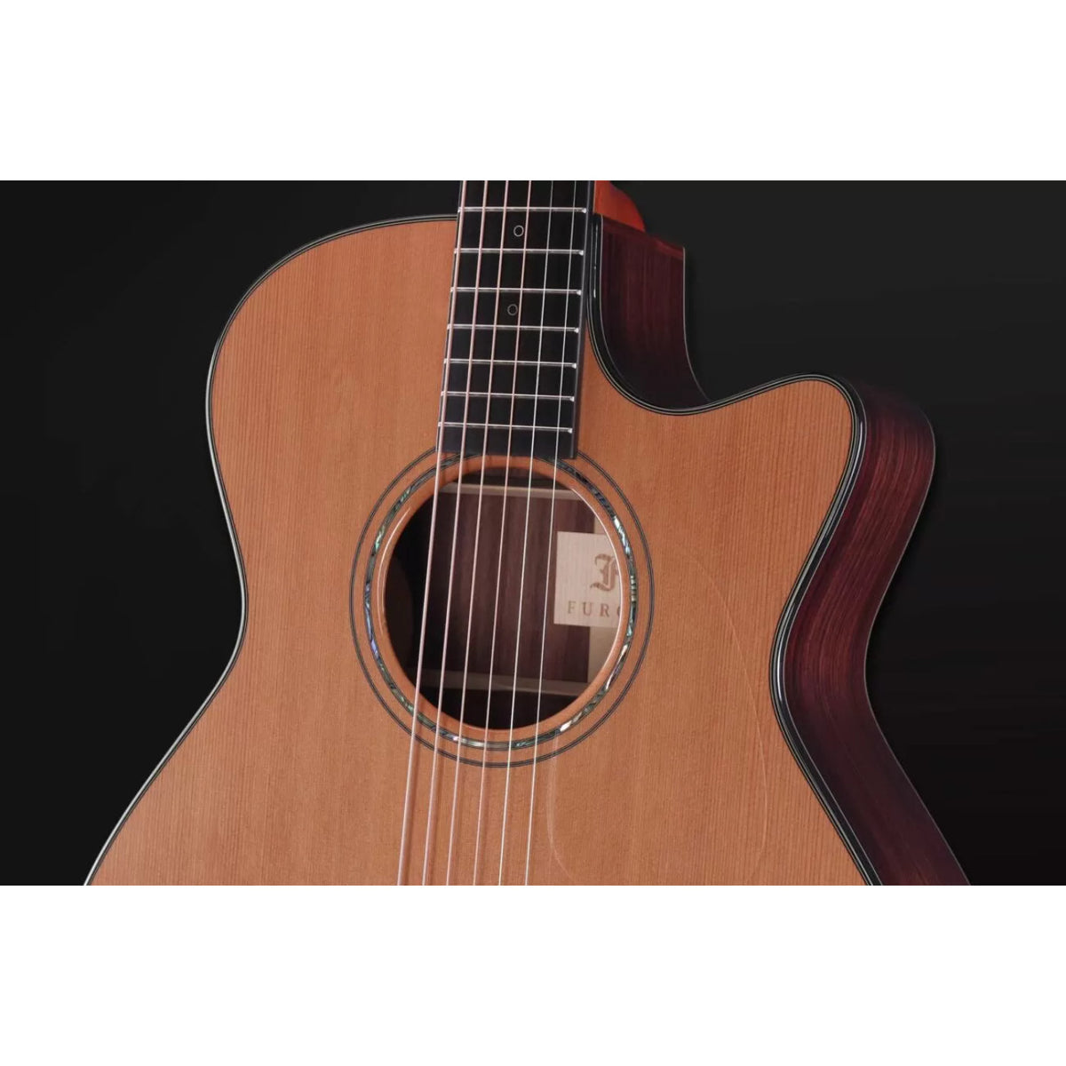Furch Guitars YELLOW Deluxe Gc-CR Acoustic Guitar w/LR Baggs Pickup + Case - Cedar/Rosewood-Furch Guitars-Infinite Music