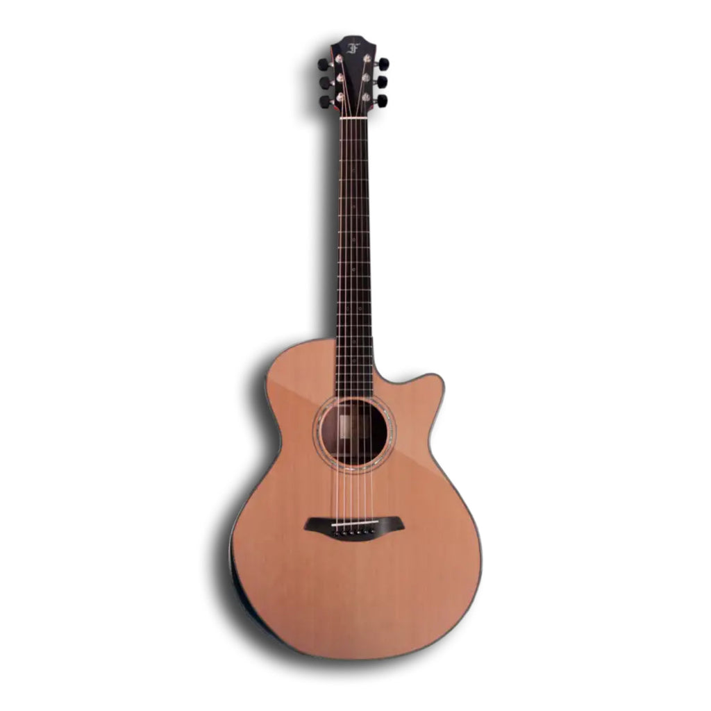 Furch Guitars YELLOW Deluxe Gc-CR Acoustic Guitar w/LR Baggs Pickup + Case - Cedar/Rosewood-Furch Guitars-Infinite Music