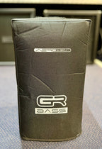 GR Bass AeroTech AT208 Carbon Fiber 2x8 Bass Speaker Cab 500w RMS @ 4Ohms w/- Padded Soft Cover & Box ( Pre Owned-Infinite Music-Infinite Music