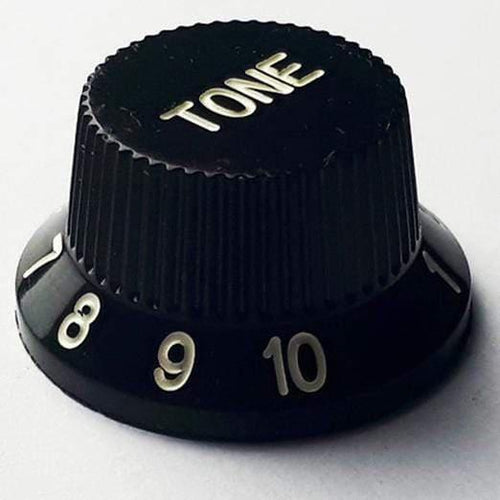 GT ABS ST-Style Tone Knobs in Black - Pack of 2-GT-Infinite Music