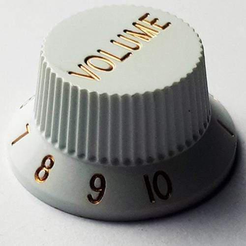 GT ABS ST-Style Volume Knobs in White-GT-Infinite Music