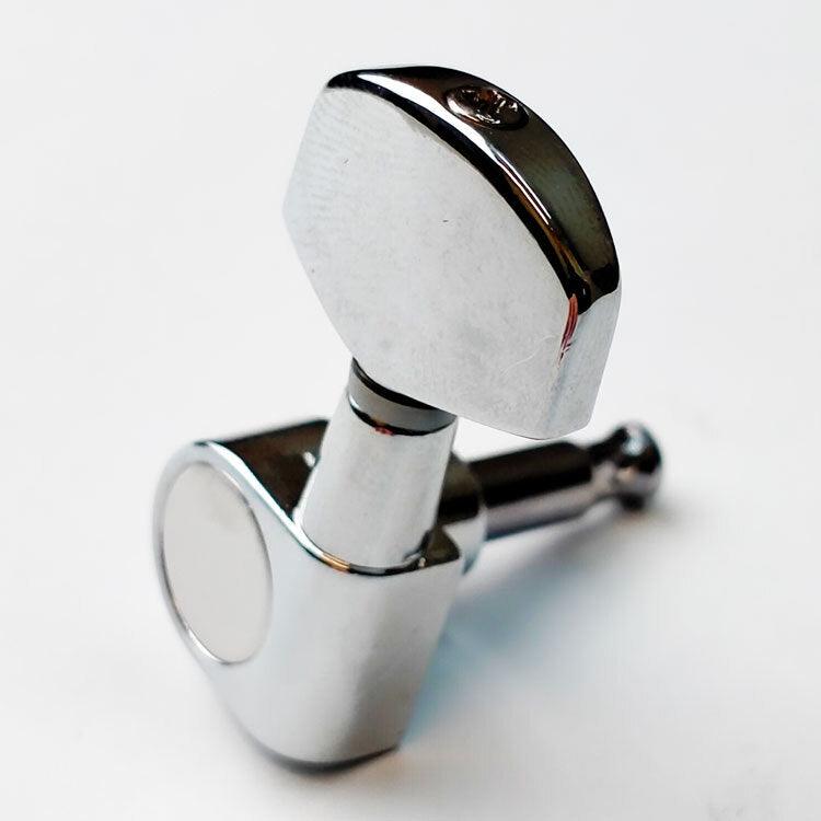 GT Acoustic/Electric Guitar Machine Heads - Chrome Finish-GT-Infinite Music