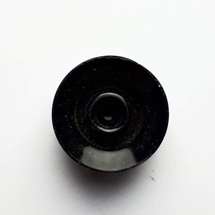 GT Acrylic Notched Edge Speed Knobs Black-GT-Infinite Music