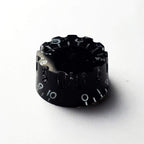 GT Acrylic Notched Edge Speed Knobs Black-GT-Infinite Music