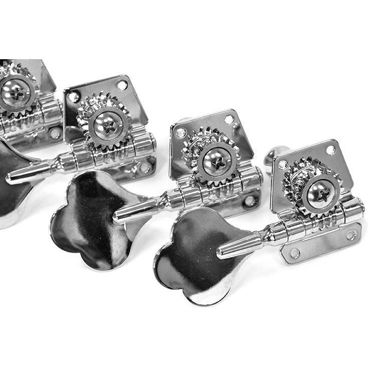 GT Electric Bass Guitar Open Gear Tuning Machines Chrome Finish-GT-Infinite Music