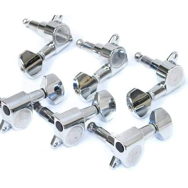 GT Electric Guitar Machine Heads - Chrome Finish 6-In line-GT-Infinite Music