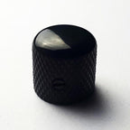 GT Metal Knurled Dome Knobs Black Finish-GT-Infinite Music