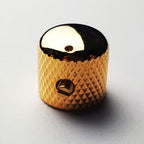 GT Metal Knurled Dome Knobs with Marker - Gold-GT-Infinite Music