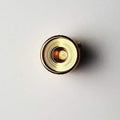 GT Metal Knurled Dome Knobs with Marker - Gold-GT-Infinite Music