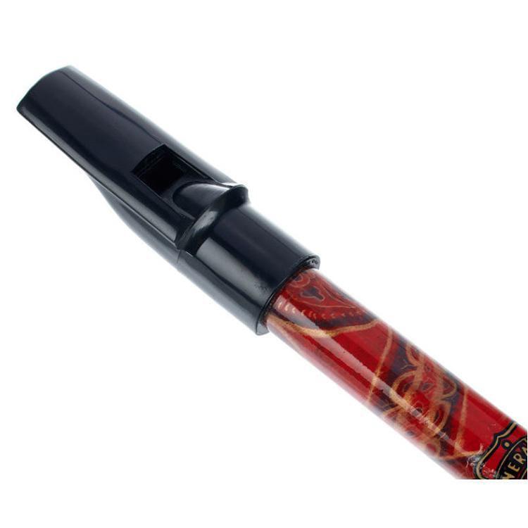 Generation Boho Designer English Tin Penny Whistle in Gaslight Red - D-Generation Music-Infinite Music