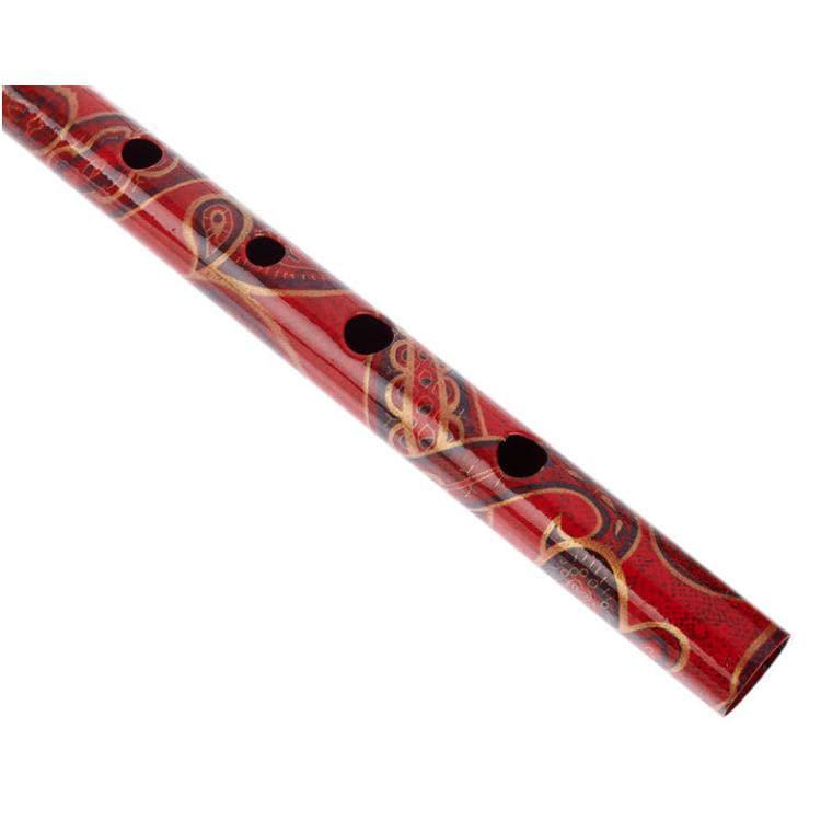 Generation Boho Designer English Tin Penny Whistle in Gaslight Red - D-Generation Music-Infinite Music