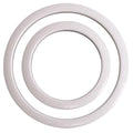 Gibraltar Port Hole Protector 4" White Finish-Gibraltar-Infinite Music