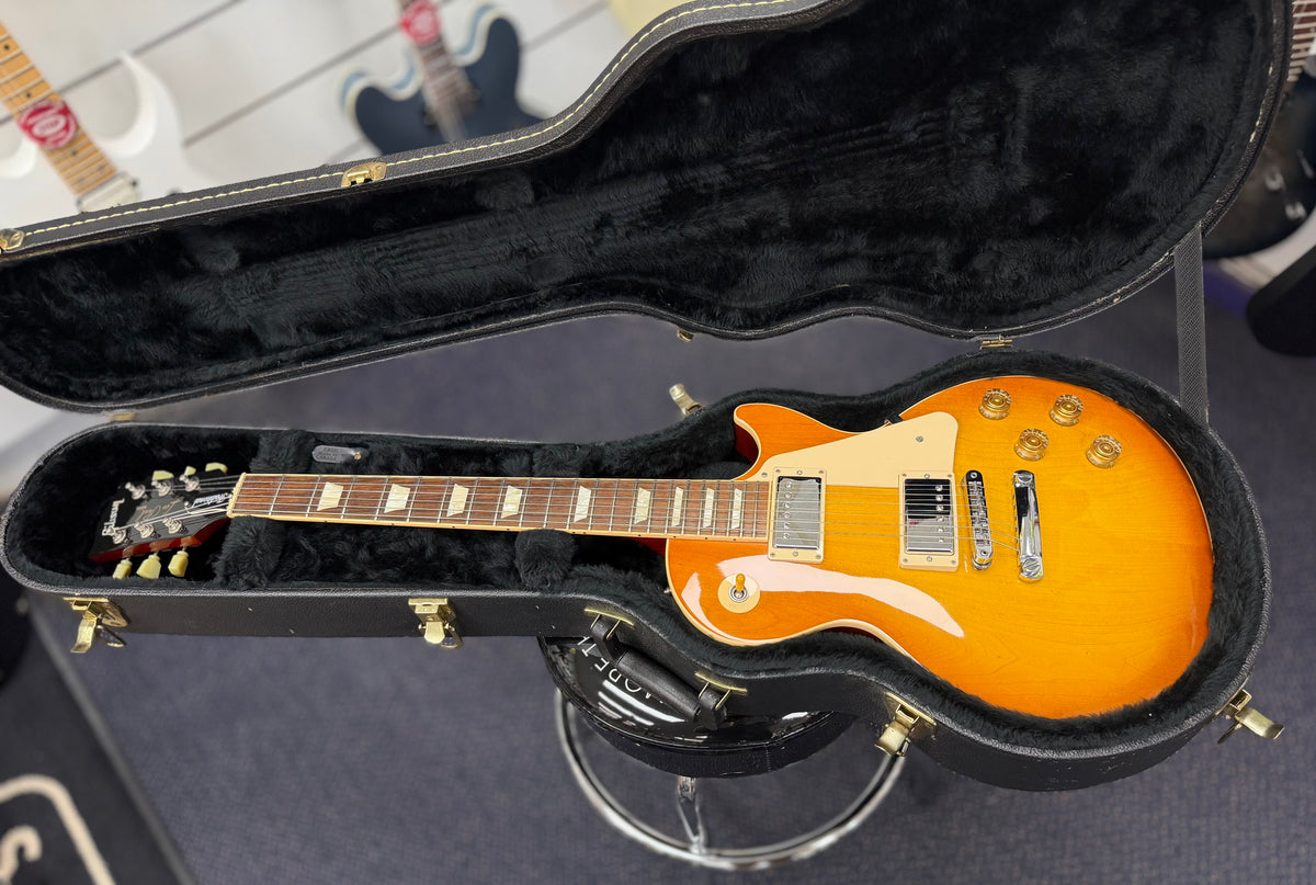 Gibson Les Paul Traditional 2016T Plain Top Light Burst W/-Hard Case ( Pre Owned )-Gibson-Infinite Music