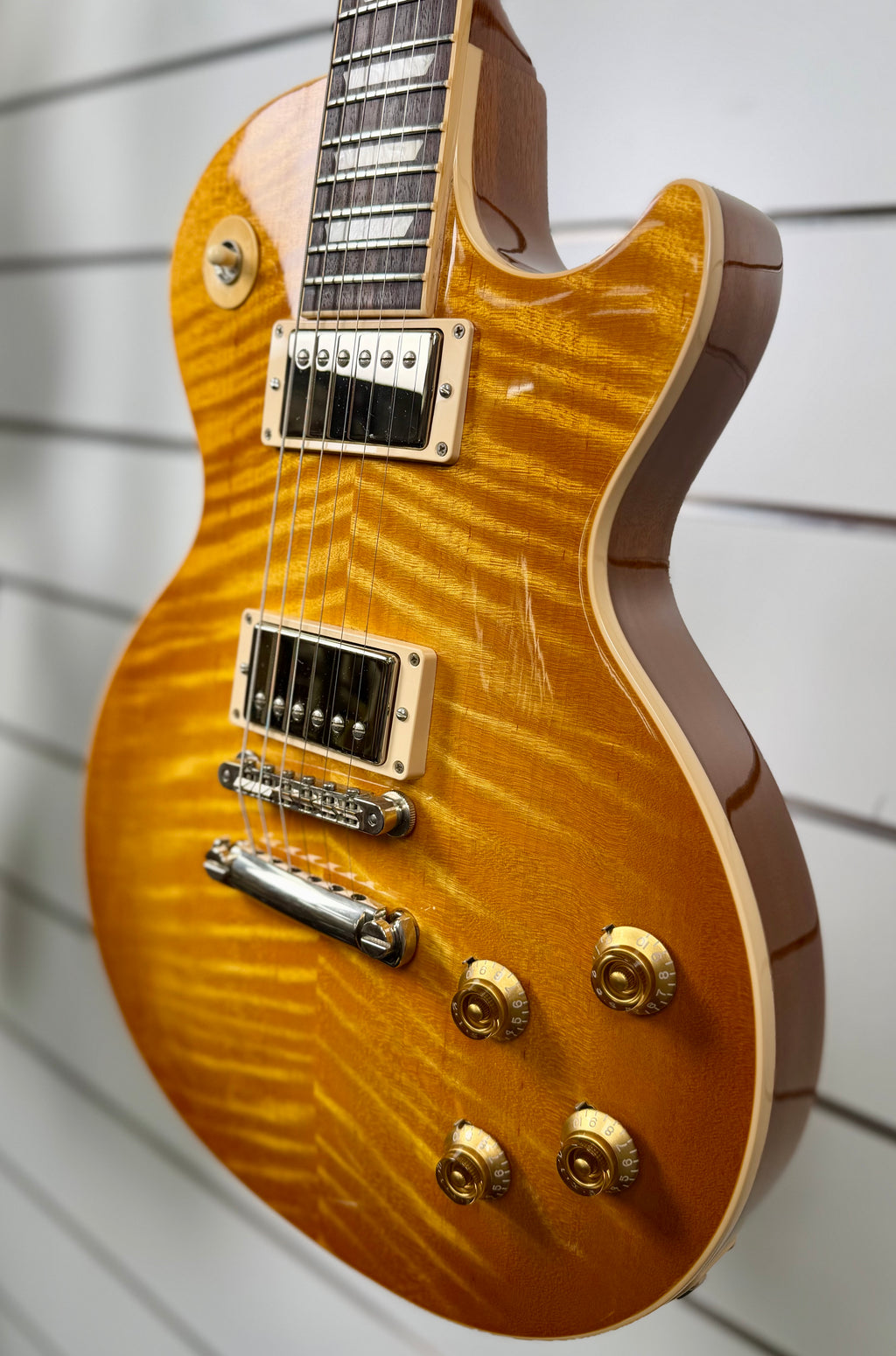 Gibson Les Paul Traditional 2017 T AA Top Honey Burst W/-Hard Case ( Pre Owned )-Gibson-Infinite Music