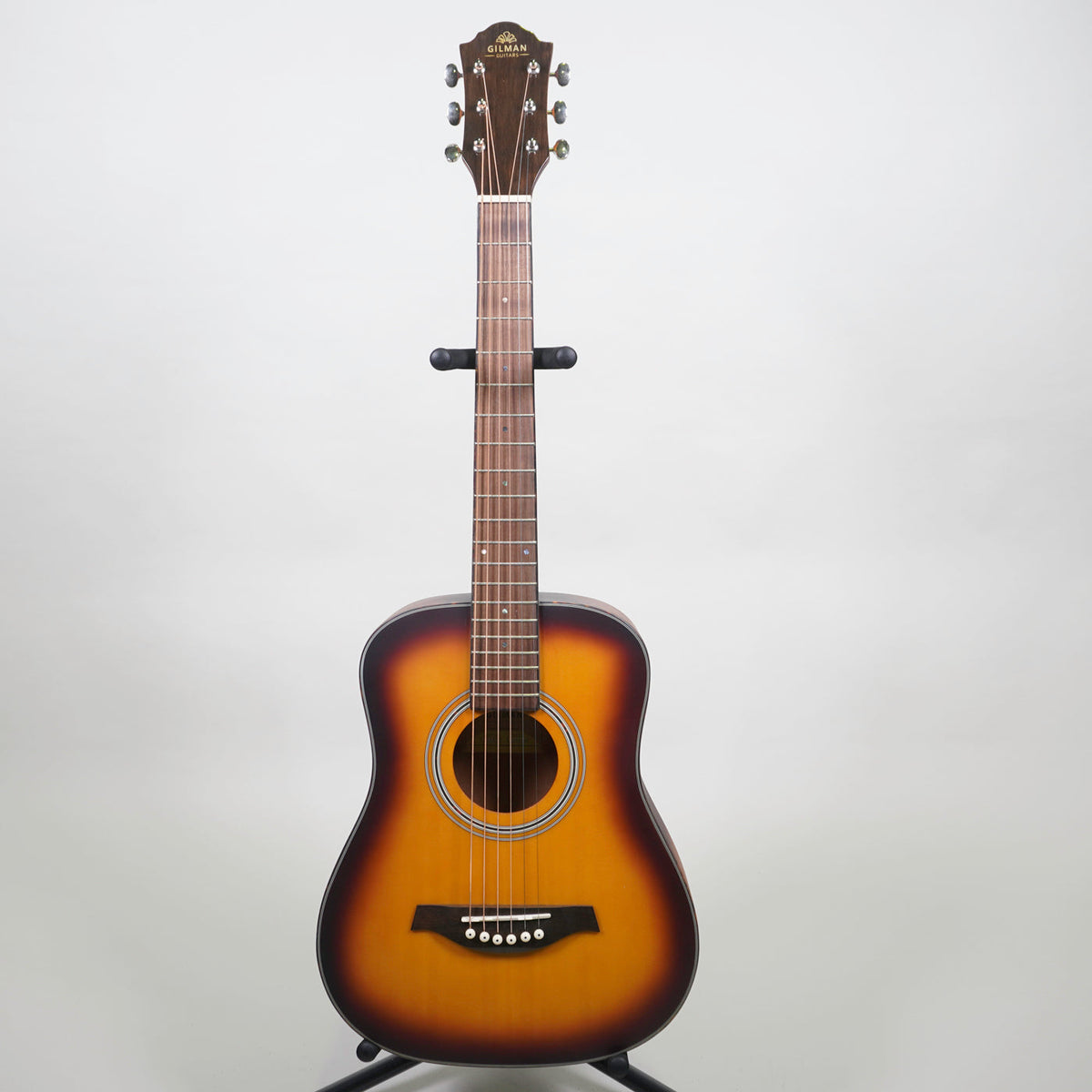 Gilman Guitars Mini Traveller Guitar - Tobacco Sunburst-Gilman Guitars-Infinite Music