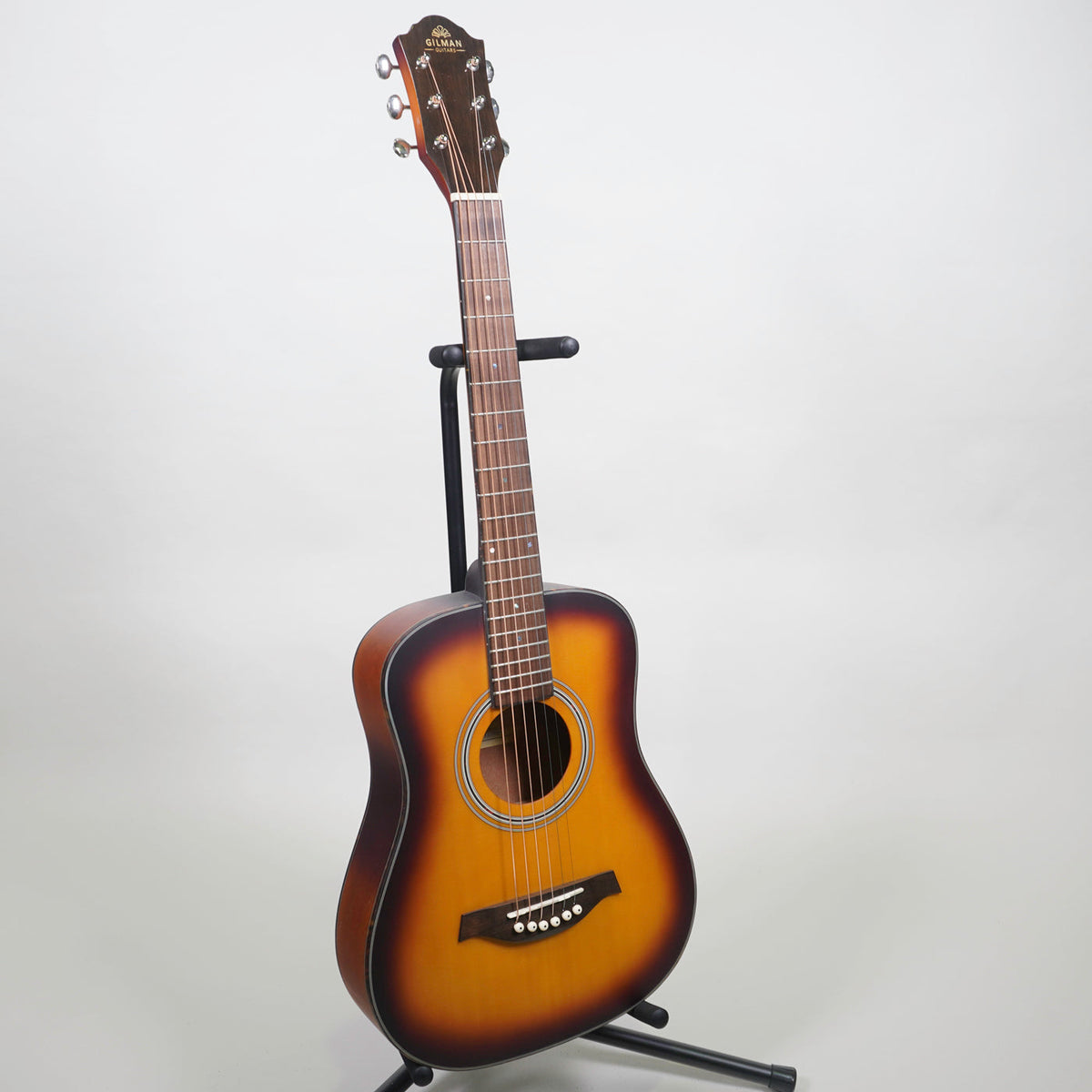 Gilman Guitars Mini Traveller Guitar - Tobacco Sunburst-Gilman Guitars-Infinite Music