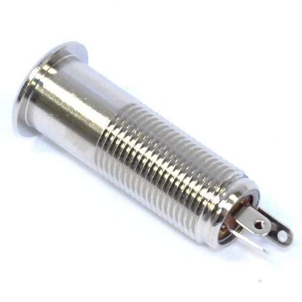 Gotoh Flush Mount Stereo Jack for Solid Body Guitars in Nickel-Gotoh-Infinite Music