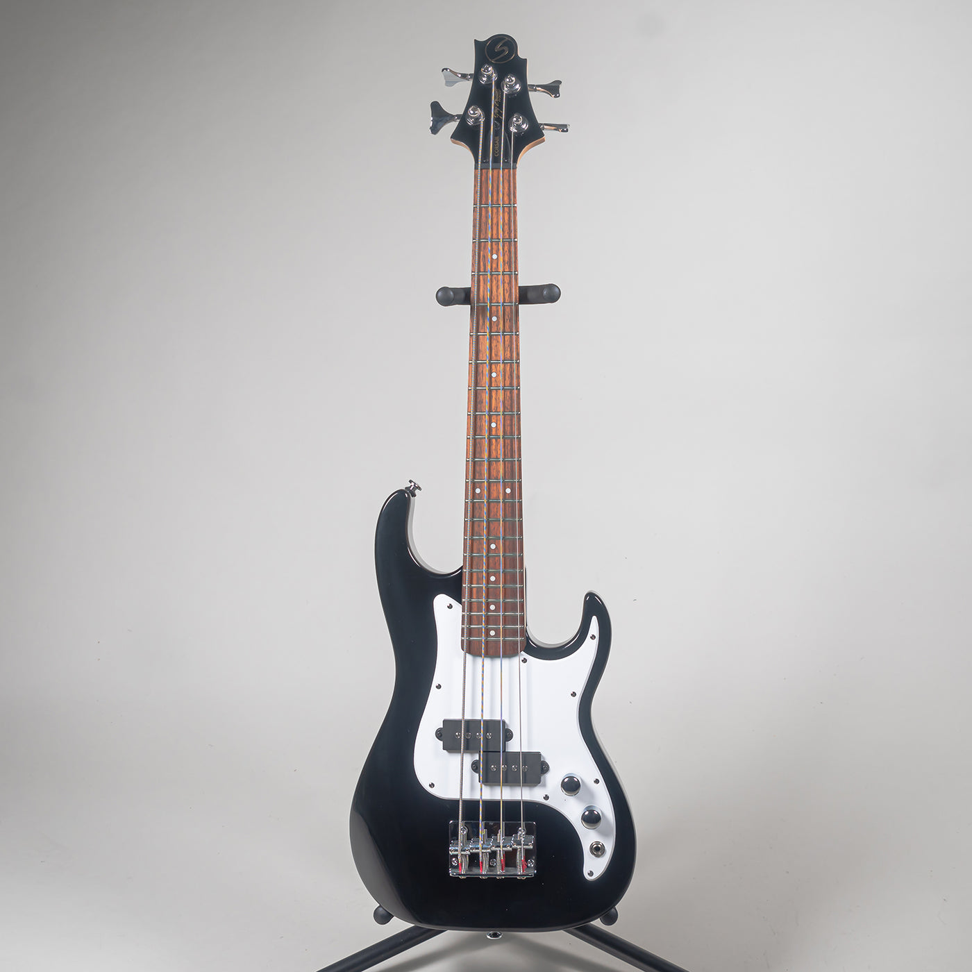 Greg Bennett Mini Bass Guitar - Black-Greg Bennett-Infinite Music