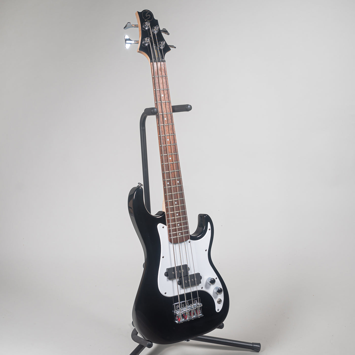 Greg Bennett Mini Bass Guitar - Black-Greg Bennett-Infinite Music
