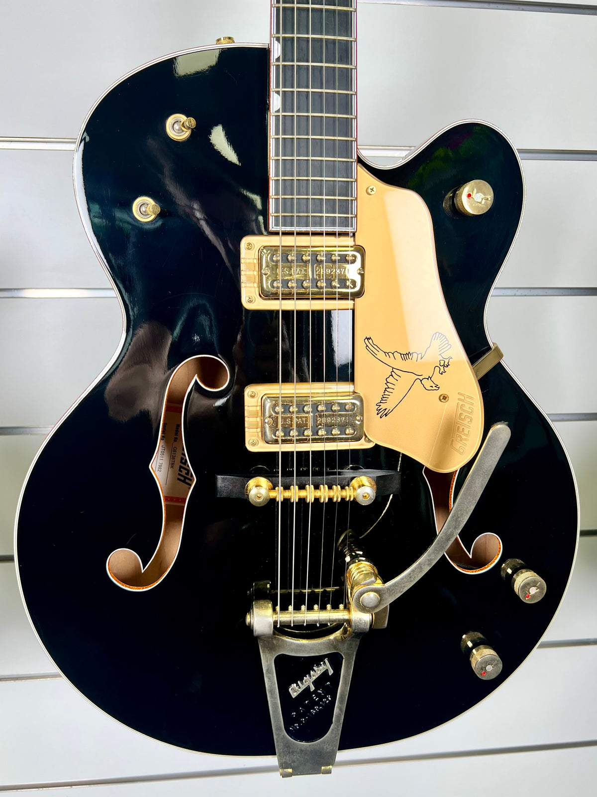 Gretsch Black Falcon -G6136TBK - 2005 with Original Hard Case (Pre Owned)-Gretsch-Infinite Music