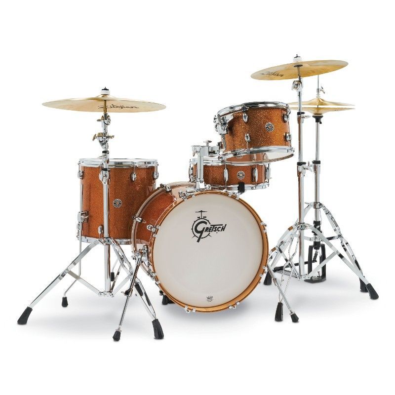 Gretsch CT1-R444C-BS Catalina Club Rock 4 Piece Shell Pack - Bronze Sparkle-Gretsch-Infinite Music
